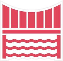 Bridge Icon Style vector