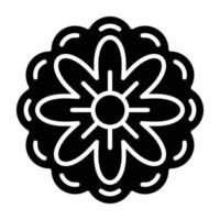 Flower Icon Style vector