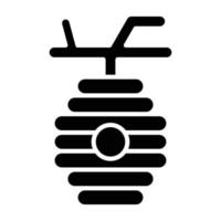 Beehive Icon Style vector