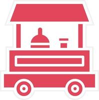 Food Stall Icon Style vector