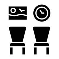 Waiting Room Icon Style vector