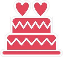 Cake Icon Style vector