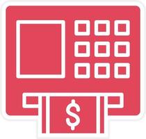 Atm Icon Style vector