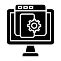 Software Development Icon Style vector