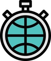timer vector illustration on a background.Premium quality symbols. vector icons for concept and graphic design.