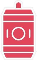 Soda Icon Style vector