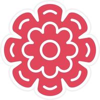 Flower Icon Style vector