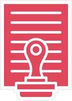Agreement Icon Style vector