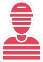 Thief Icon Style vector