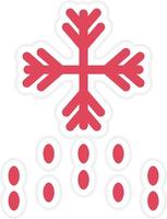 Snow Icon Style vector