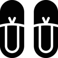 slipper vector illustration on a background.Premium quality symbols. vector icons for concept and graphic design.