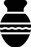 vase vector illustration on a background.Premium quality symbols. vector icons for concept and graphic design.