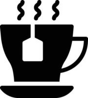 ilustración de vector de té en un fondo. símbolos de calidad premium. iconos vectoriales para concepto y diseño gráfico.