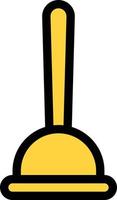 mop vector illustration on a background.Premium quality symbols. vector icons for concept and graphic design.