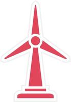 Windmill Icon Style vector