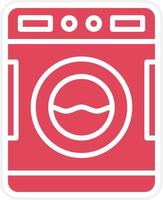 Washing Machine Icon Style vector