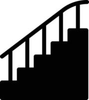 ilustración de vector de escalera en un fondo. símbolos de calidad premium. iconos vectoriales para concepto y diseño gráfico.