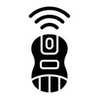 Wireless Mouse Icon Style vector