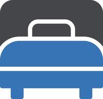 bed vector illustration on a background.Premium quality symbols. vector icons for concept and graphic design.