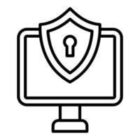 Vpn Icon Style vector