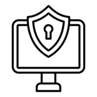 Vpn Icon Style vector