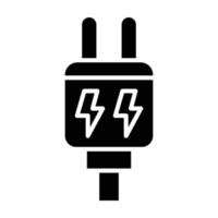 Power Plug Icon Style vector