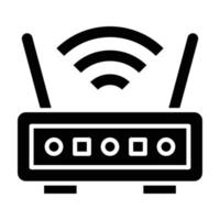 Wireless Router Icon Style vector