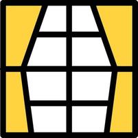 window vector illustration on a background.Premium quality symbols. vector icons for concept and graphic design.
