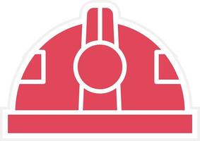 Helmet Icon Style vector