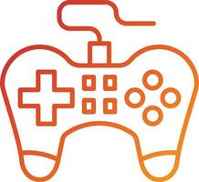 estilo de icono de gamepad vector