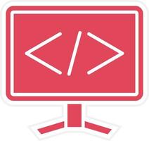 Coding Icon Style vector