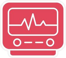 Cardiogram Icon Style vector