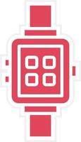 Smart Watch Icon Style vector