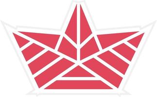 Paper Boat Icon Style vector