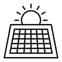 Solar Energy Icon Style vector