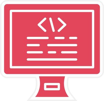 Coding Icon Style vector