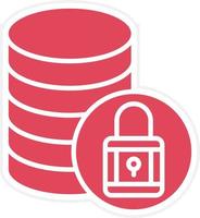 Database Icon Style vector