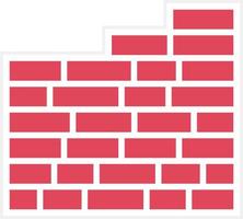 Brick Icon Style vector