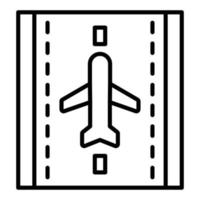 Runway Icon Style vector