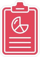 Clipboard Icon Style vector