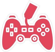 estilo de icono de venta de gamepad vector