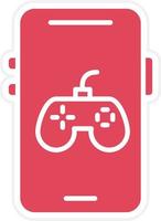 Mobile Game Icon Style vector
