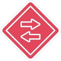 Two Way Icon Style vector