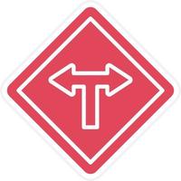 Junction Icon Style vector