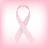 Pink ribbon awareness Birth Parents, Breast Cancer, Eosinophilic Diseases, Nursing Mothers. Vector  illustration.