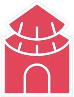Hut Icon Style vector