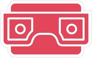 Stereoscopic Icon Style vector