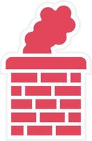 Chimney Icon Style vector