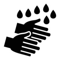 Washing Hands Icon Style vector