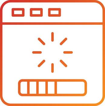 Web Loading Icon Style vector